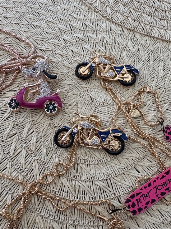 Betsey Johnson Accessories - 3 Necklaces with Betsey Johnson tags